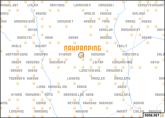 map of Naw Pan Ping