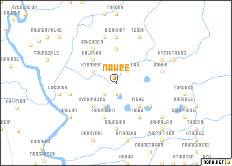 map of Nawre