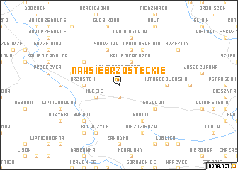 map of Nawsie Brzosteckie