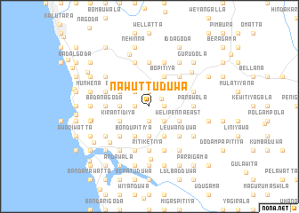 map of Nawuttuduwa
