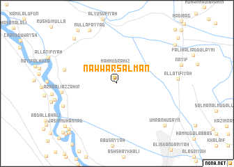 map of Nawwār Salmān