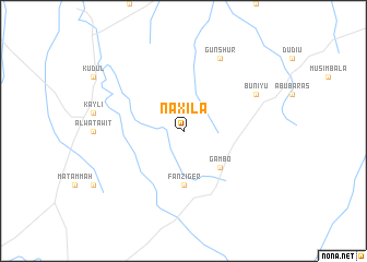 map of Naxila