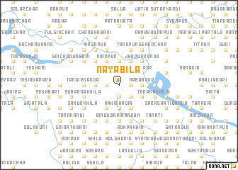 map of Nayābila