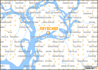 map of Naya Char