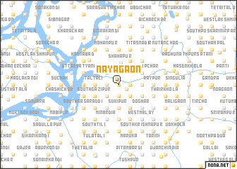 map of Nayāgaon