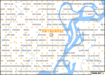 map of Nayākāndi