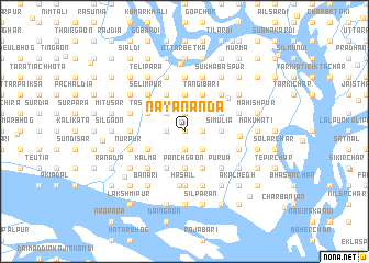 map of Nayānanda