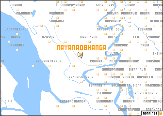 map of Naya Nāobhānga