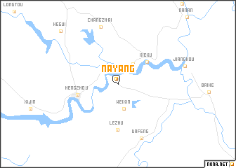 map of Nayang