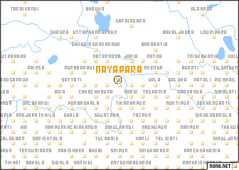 map of Nayāpāra