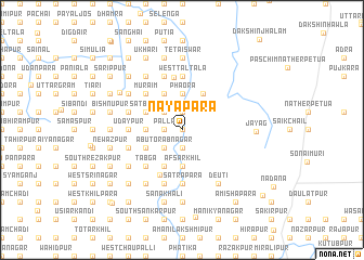 map of Nayāpāra