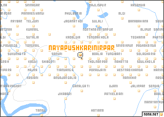 map of Naya Pushkarinirpār