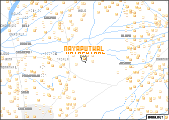 map of Naya Putwāl