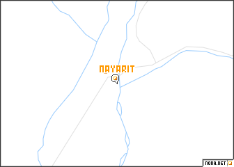 map of Nayarit