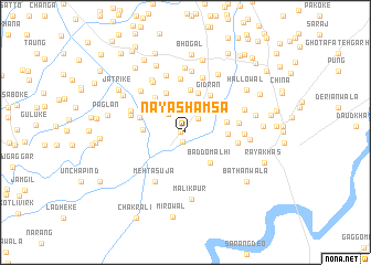 map of Naya Shamsa