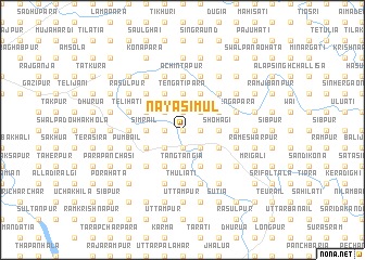 map of Nāya Simul