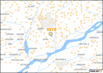 map of Naya