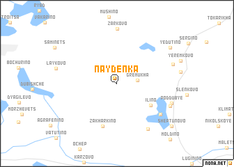 map of Naydenka