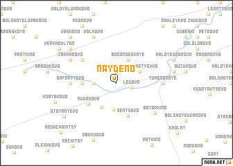 map of Naydeno