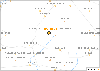 map of Naydorf