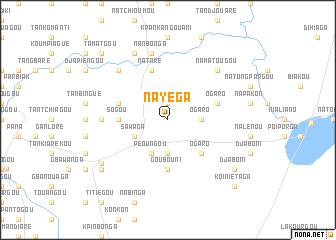 map of Nayéga