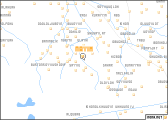 map of Nāyim