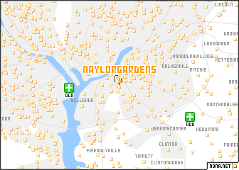 map of Naylor Gardens