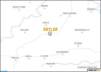 map of Naylor