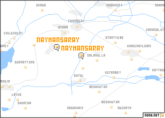map of Nayman-Saray