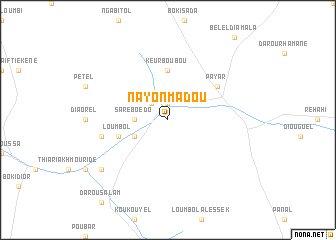 map of Nayon Madou