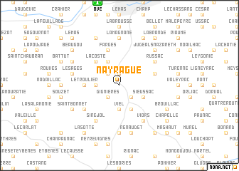map of Nayrague