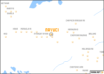 map of Nayuci