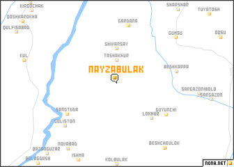 map of Nayza-Bulak