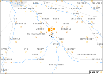 map of Nay