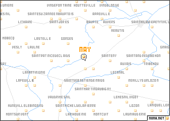 map of Nay