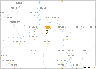 map of Nay