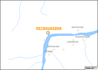 map of Nazahuasama