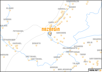 map of Nazardīn