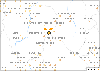 map of Nazaret