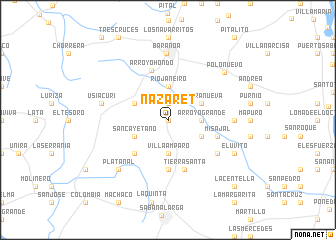 map of Nazaret