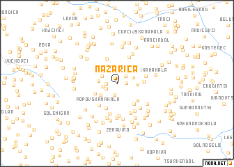 map of Nazarica