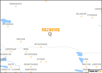 map of Nazar\