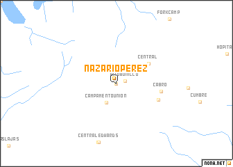 map of Nazario Pérez