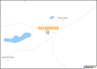 map of Nazarovka