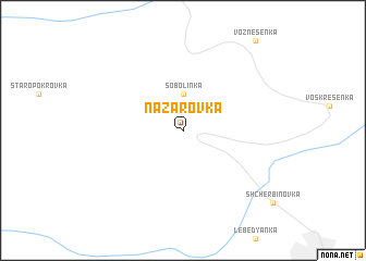 map of Nazarovka