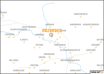 map of Nazarovo