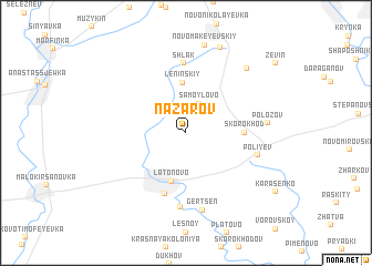 map of Nazarov