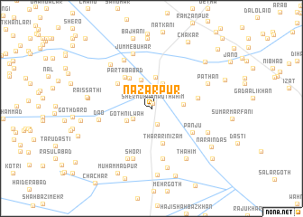 map of Nazarpur