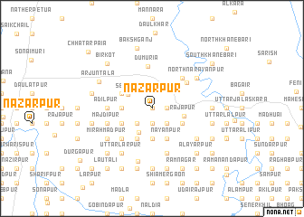 map of Nazarpur