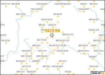 map of Na Zenh
